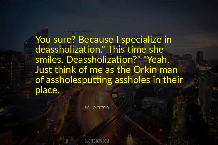 Quotes About Specialize #711096