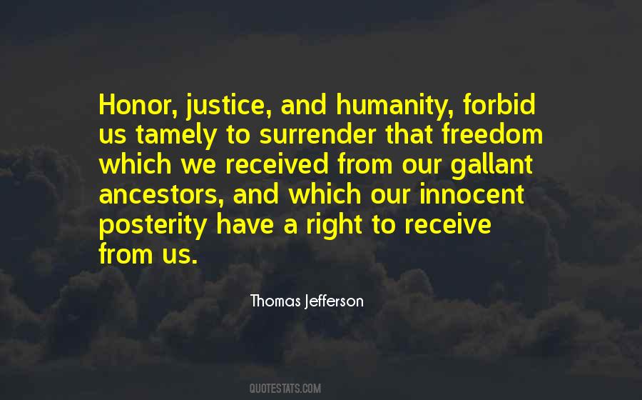 Quotes About Humanity And Justice #1393571