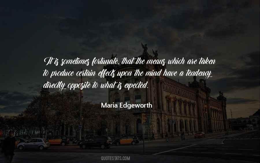Maria Edgeworth Quotes #205819