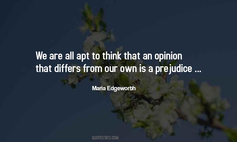 Maria Edgeworth Quotes #593799