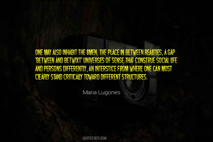 Maria Lugones Quotes #1225775