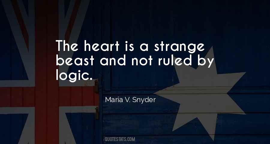 Maria V Snyder Quotes #499381