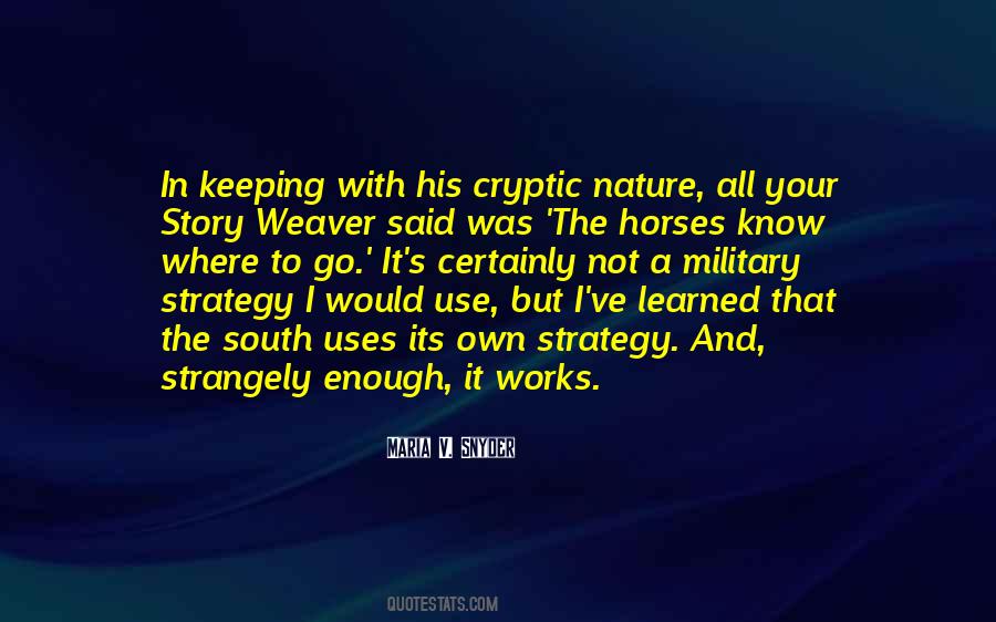 Maria V Snyder Quotes #655682