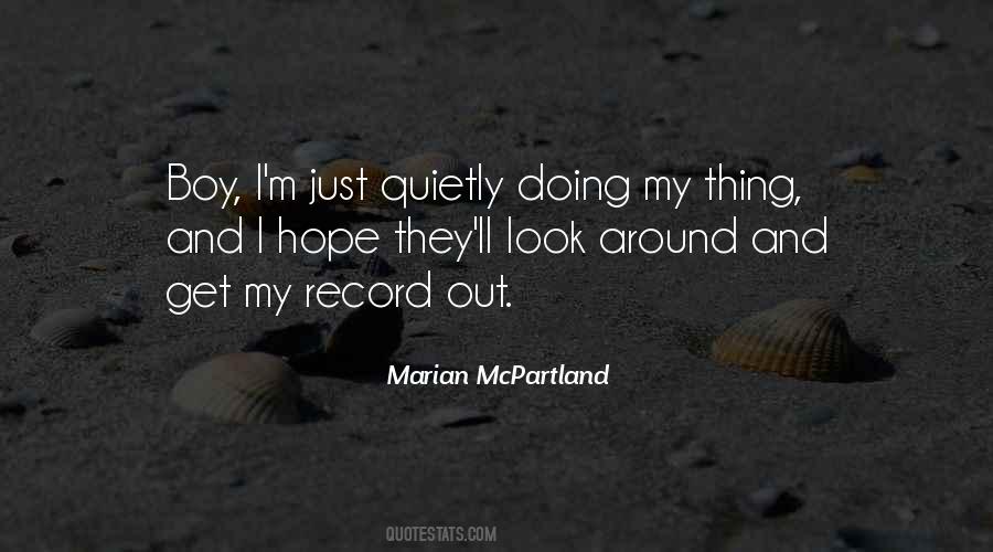 Marian Mcpartland Quotes #685327