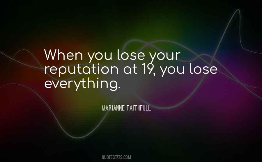 Marianne Faithfull Quotes #238122