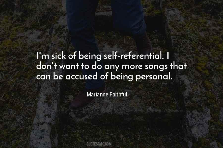 Marianne Faithfull Quotes #64774