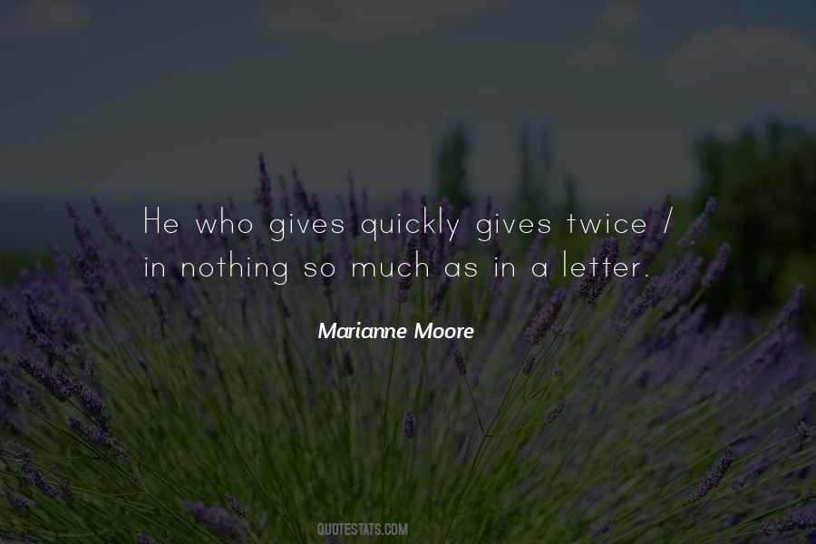 Marianne Moore Quotes #133692