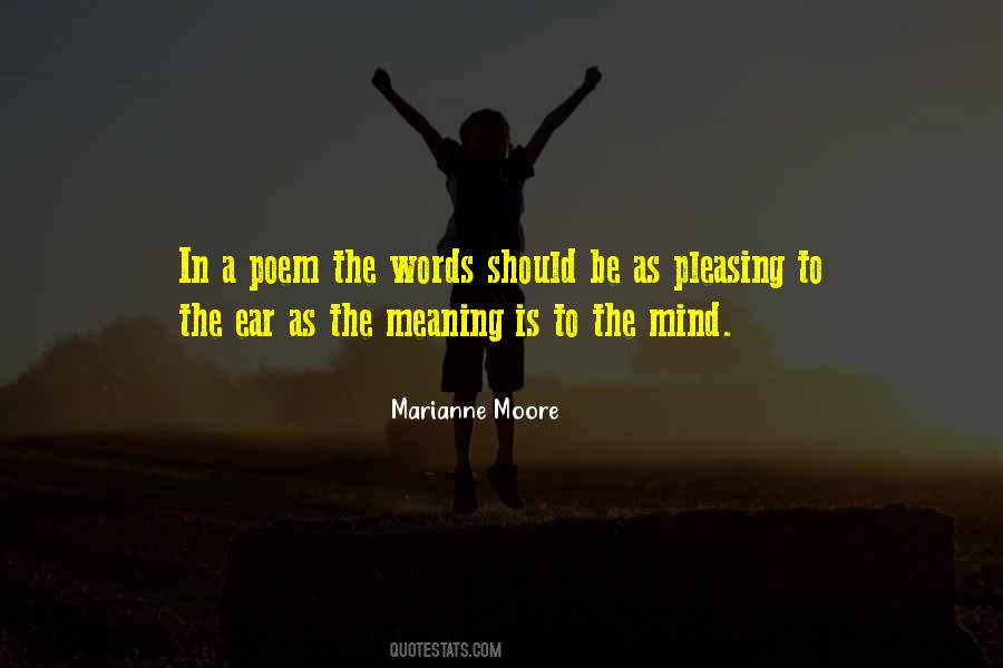 Marianne Moore Quotes #1487371