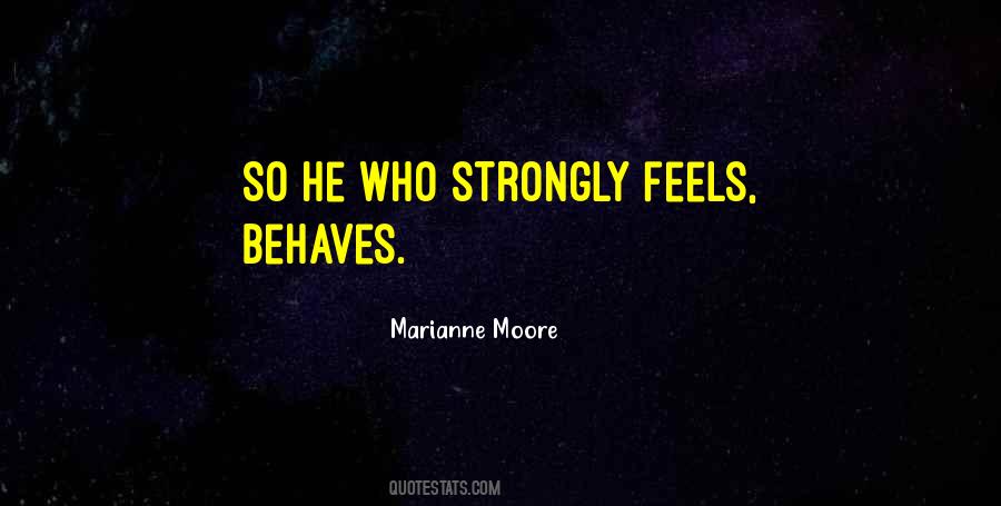 Marianne Moore Quotes #956369