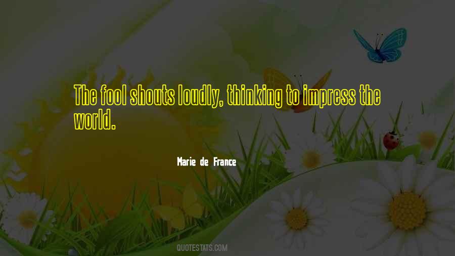 Marie De France Quotes #1195823