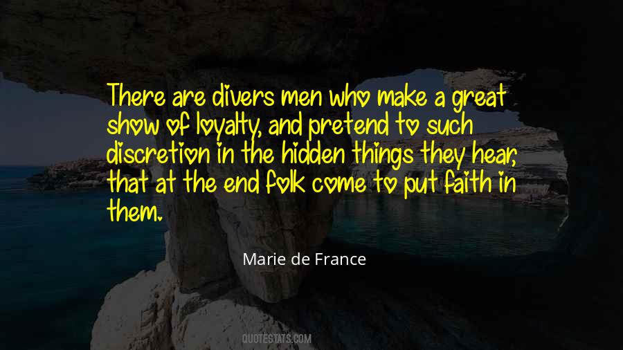 Marie De France Quotes #1219575