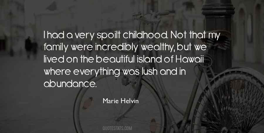 Marie Helvin Quotes #1282134