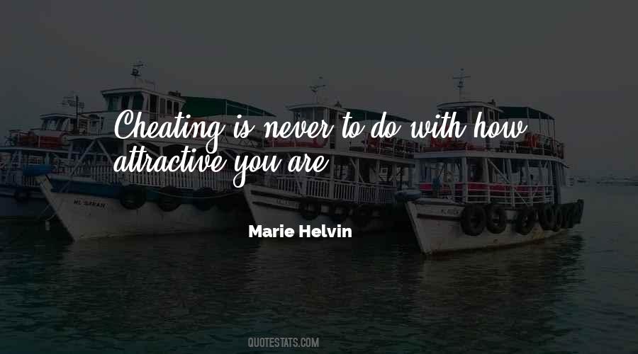 Marie Helvin Quotes #1452712