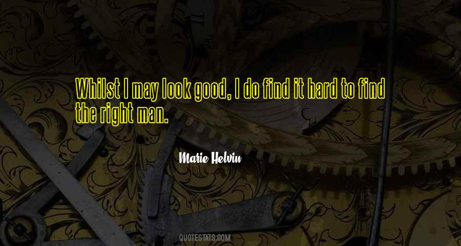 Marie Helvin Quotes #1456921