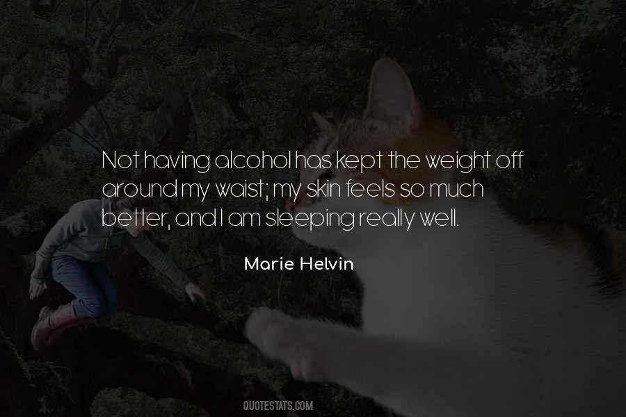 Marie Helvin Quotes #1575950