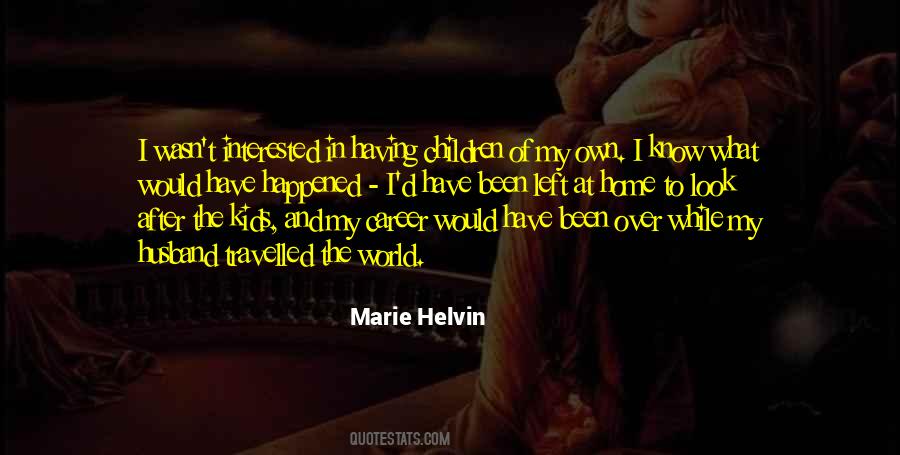 Marie Helvin Quotes #277351