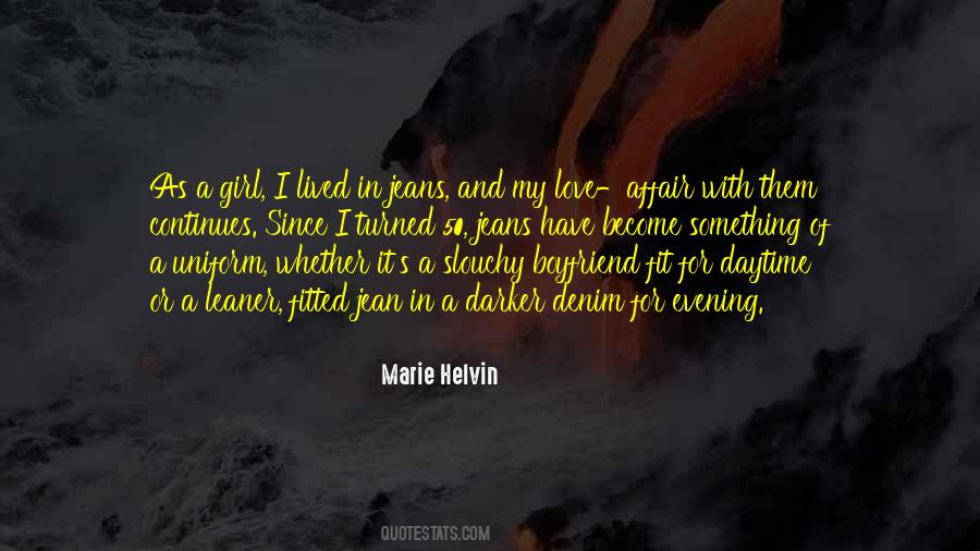 Marie Helvin Quotes #385825