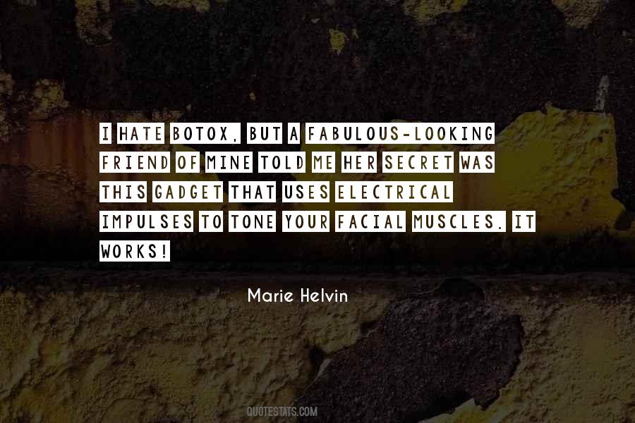 Marie Helvin Quotes #406224