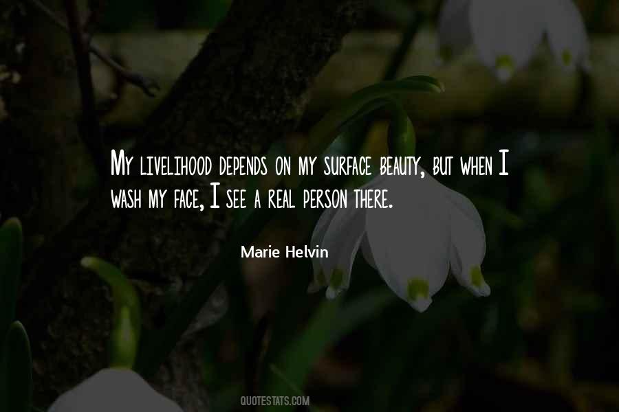 Marie Helvin Quotes #633858