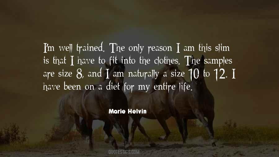 Marie Helvin Quotes #941104