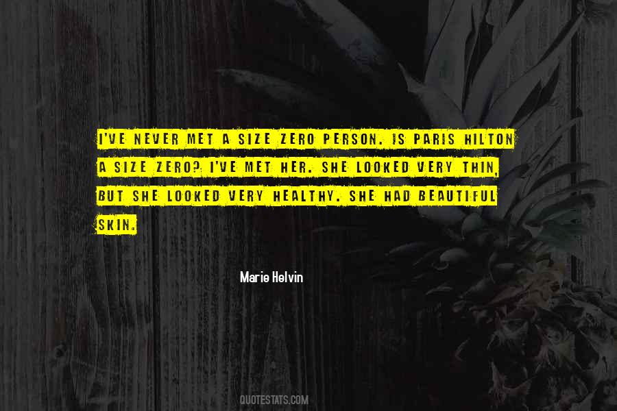 Marie Helvin Quotes #948957