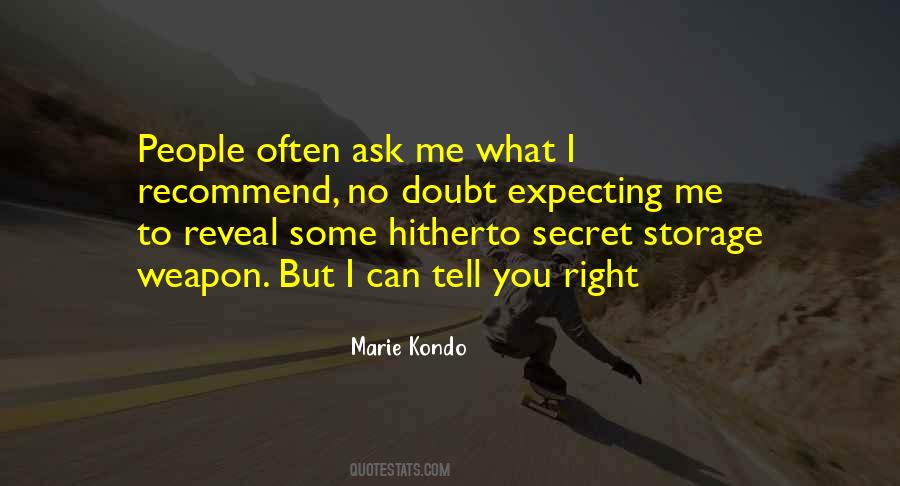 Marie Kondo Quotes #1347984