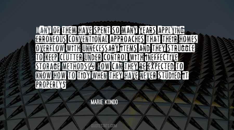 Marie Kondo Quotes #304675