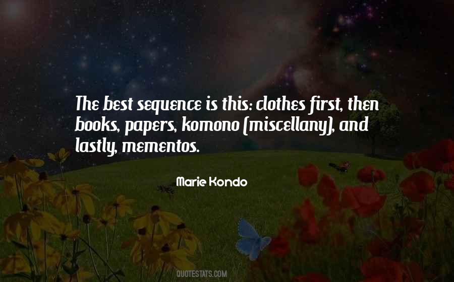 Marie Kondo Quotes #700905