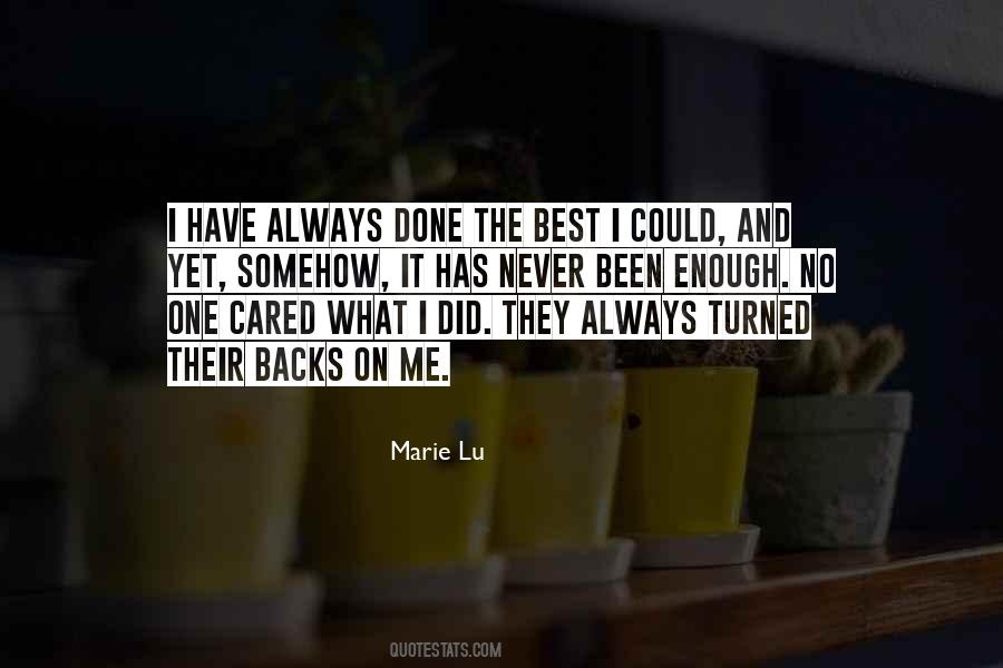 Marie Lu Quotes #139983