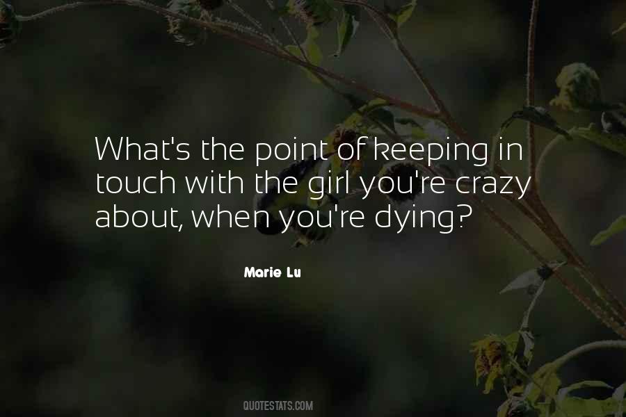 Marie Lu Quotes #192959