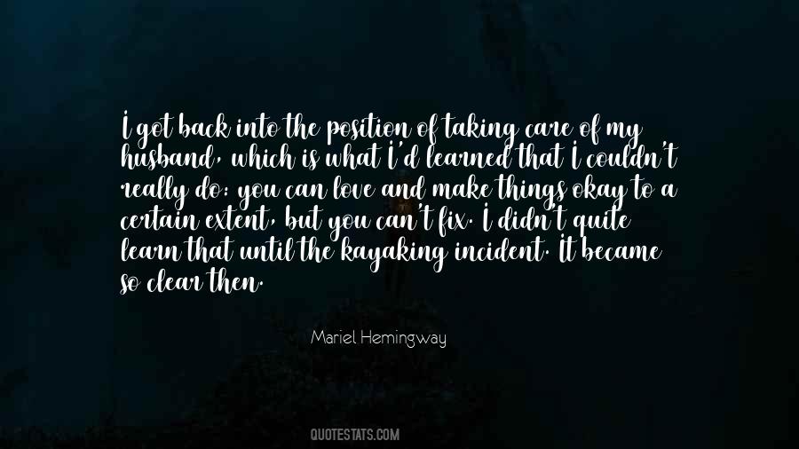 Mariel Hemingway Quotes #1113148