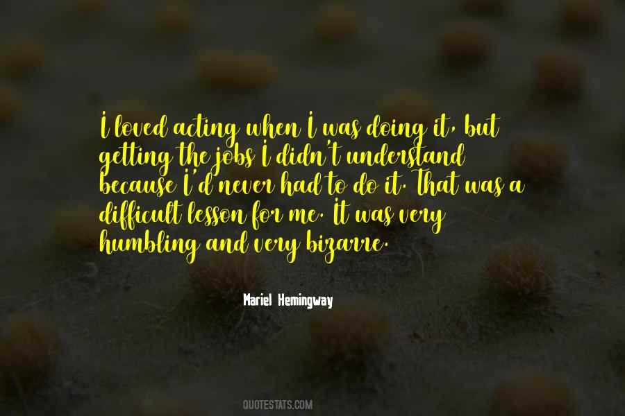 Mariel Hemingway Quotes #616691