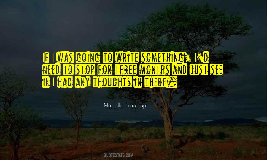 Mariella Frostrup Quotes #1290781