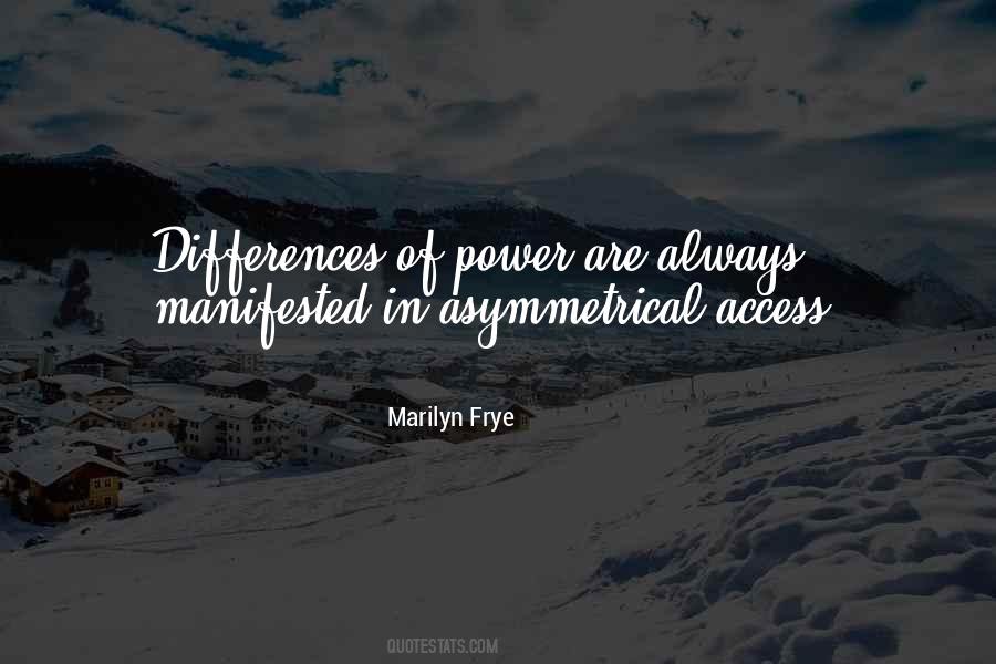Marilyn Frye Quotes #1259773