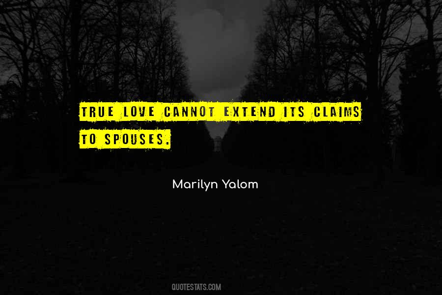 Marilyn Yalom Quotes #886098