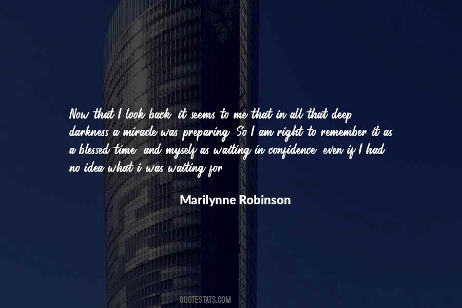 Marilynne Robinson Quotes #296258