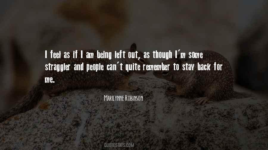 Marilynne Robinson Quotes #304316