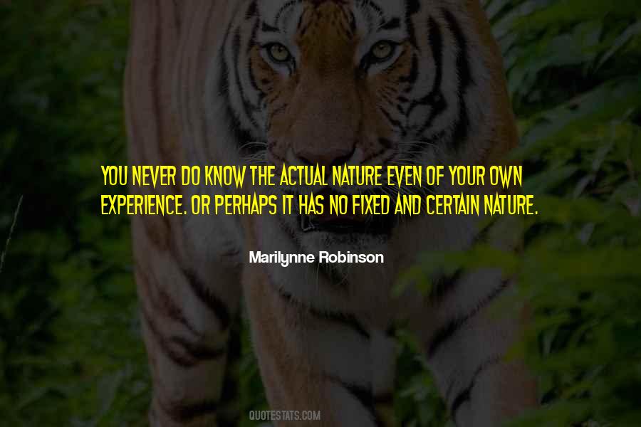 Marilynne Robinson Quotes #342801