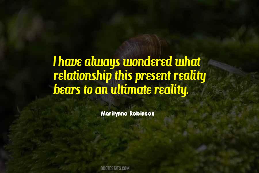 Marilynne Robinson Quotes #354685