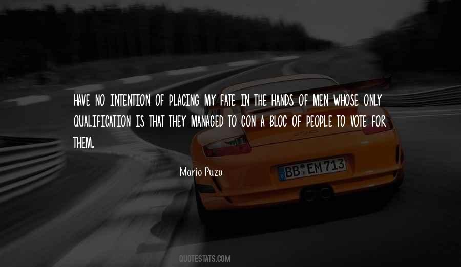 Mario Puzo Quotes #403176