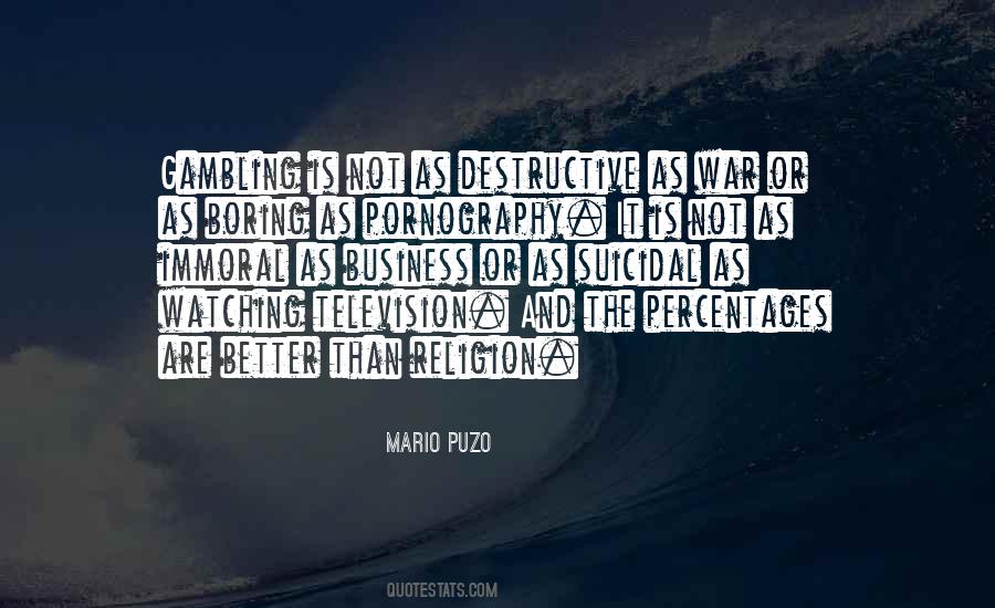 Mario Puzo Quotes #743116
