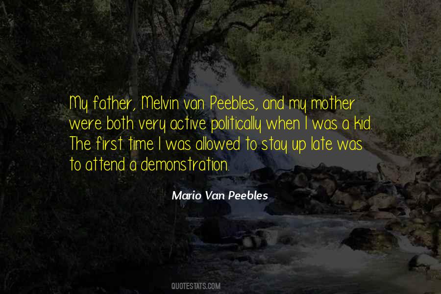 Mario Van Peebles Quotes #1232213