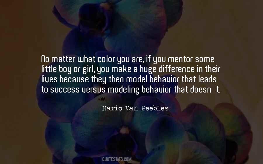 Mario Van Peebles Quotes #769892