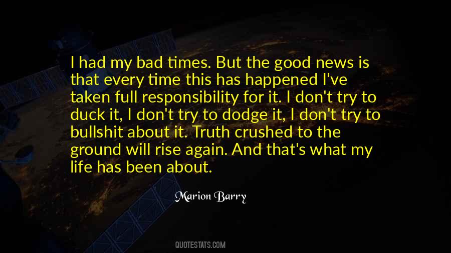 Marion Barry Quotes #1431750
