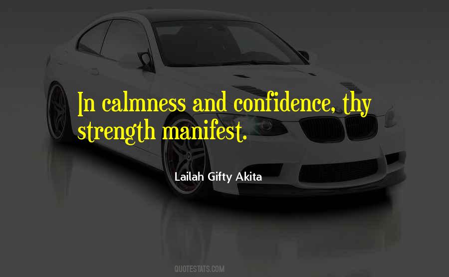 Quotes About Strength And Self Confidence #1678067