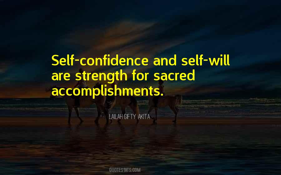 Quotes About Strength And Self Confidence #8847