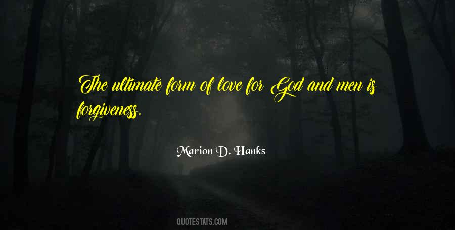 Marion D Hanks Quotes #689207