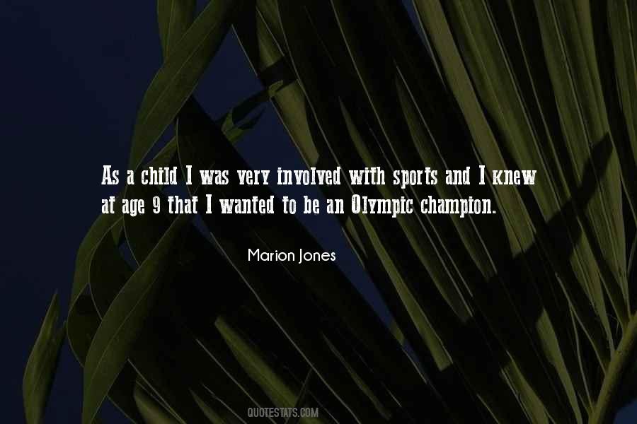 Marion Jones Quotes #903489