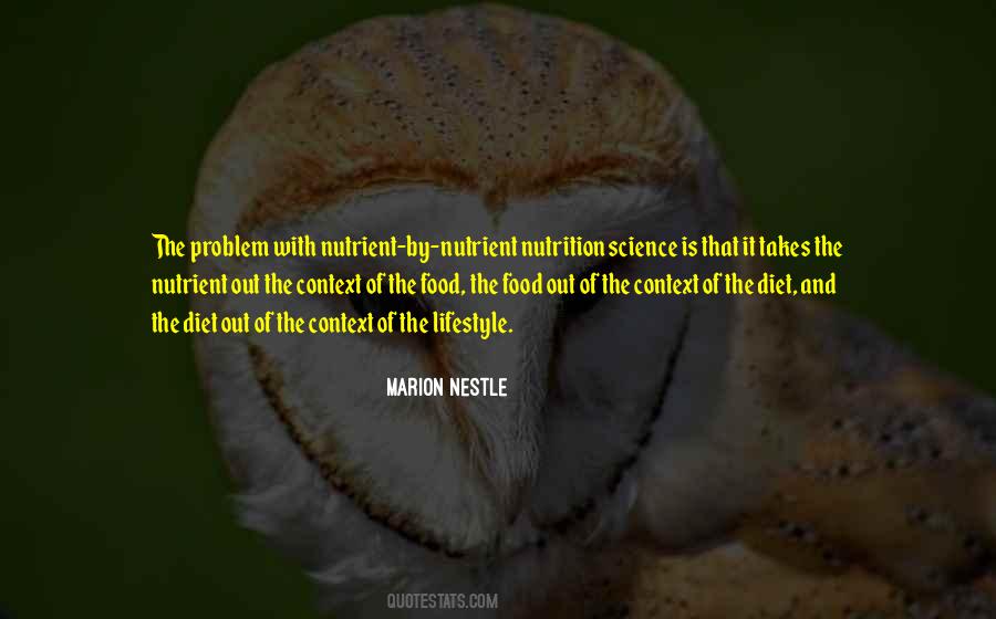 Marion Nestle Quotes #1718379