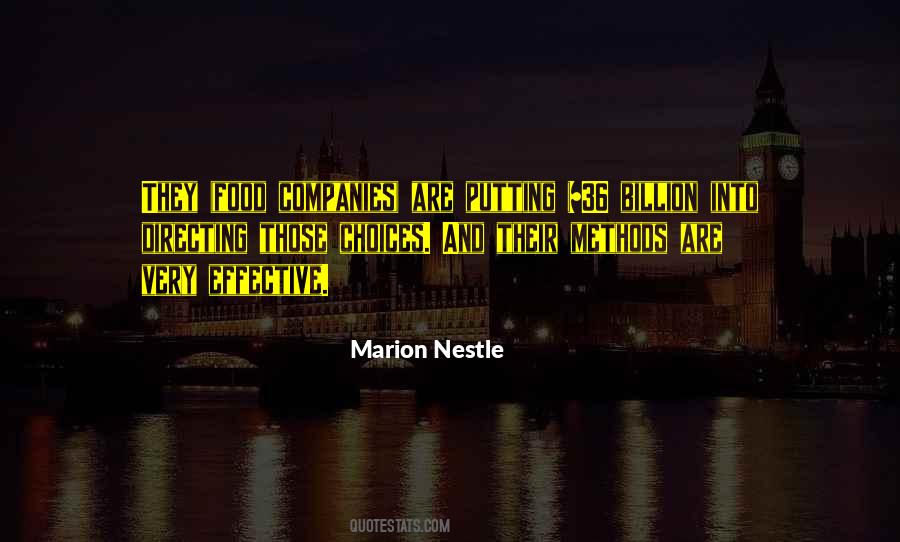 Marion Nestle Quotes #963647